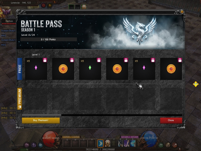 Battle Pass Season 1